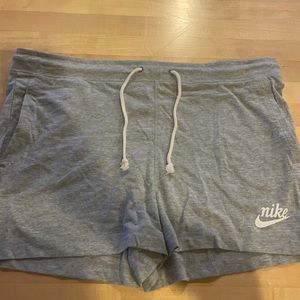 Never worn Nike sweat shorts in size XL